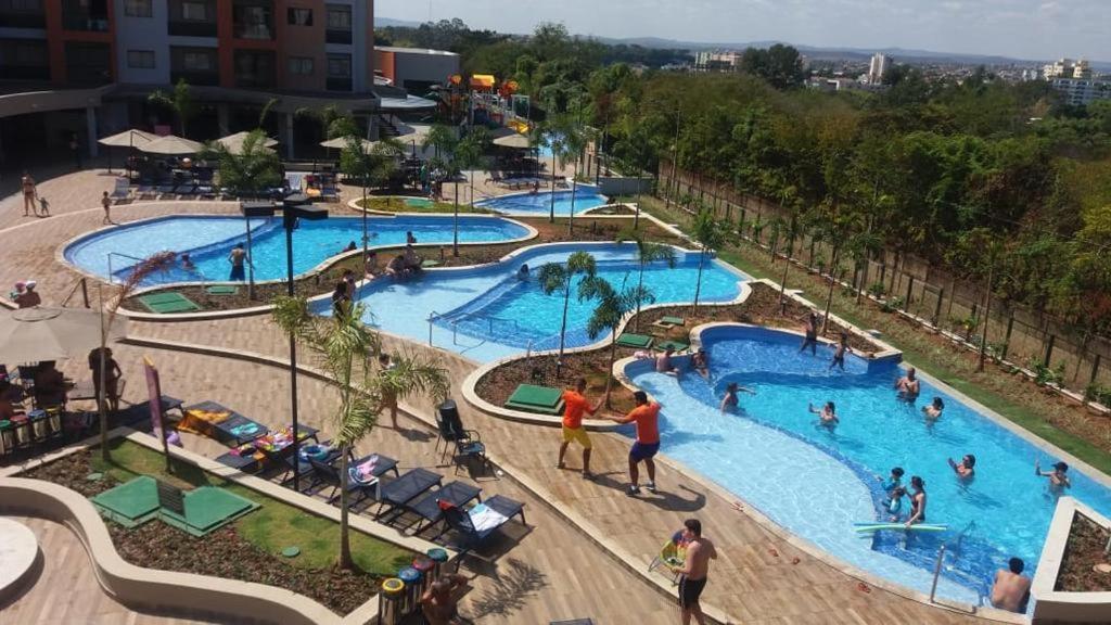 Caldas Novas Prive Alta Vista Thermas Resort - Sensacional! Apto Suite Luxo 02 Quartos Ate 06 Pessoas - Incrivel! Exterior foto