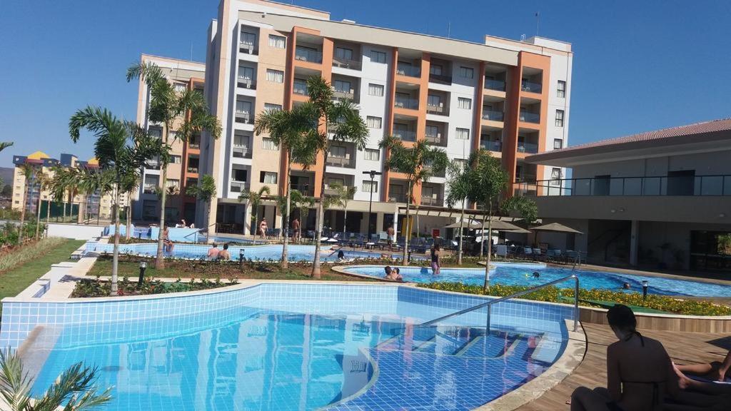 Caldas Novas Prive Alta Vista Thermas Resort - Sensacional! Apto Suite Luxo 02 Quartos Ate 06 Pessoas - Incrivel! Exterior foto